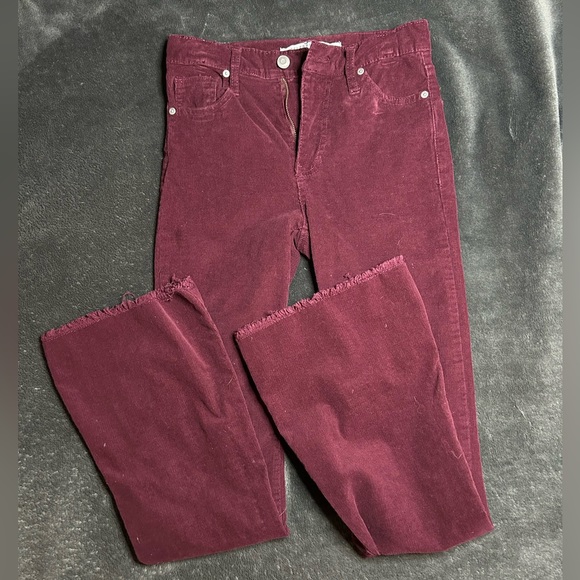 Celebrity Pink Denim - Celebrity Pink High Rise Bootcut Maroon Jeans